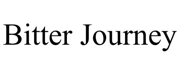 Trademark Logo BITTER JOURNEY
