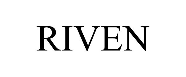 Trademark Logo RIVEN