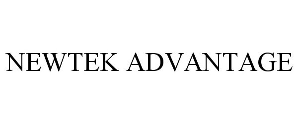 Trademark Logo NEWTEK ADVANTAGE