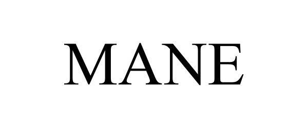 Trademark Logo MANE