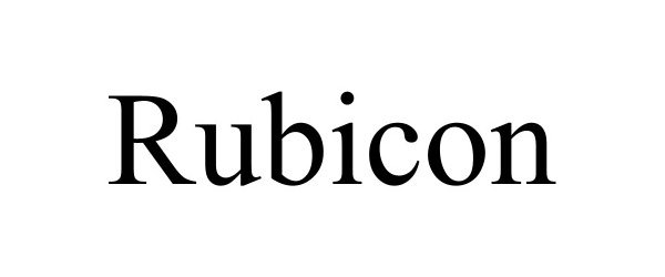 Trademark Logo RUBICON