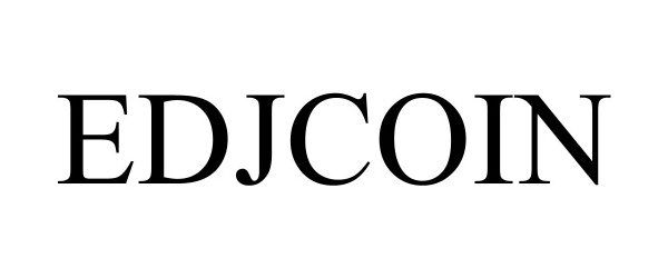 Trademark Logo EDJCOIN
