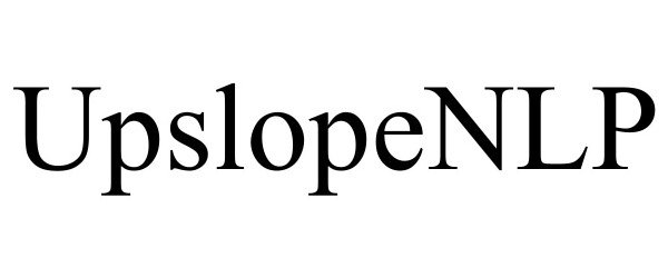 Trademark Logo UPSLOPENLP