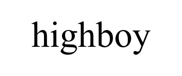  HIGHBOY