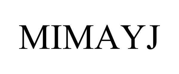 Trademark Logo MIMAYJ