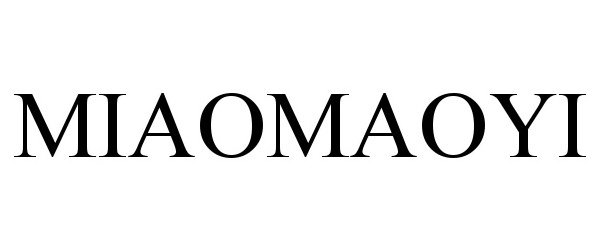 Trademark Logo MIAOMAOYI