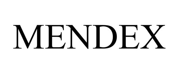 Trademark Logo MENDEX