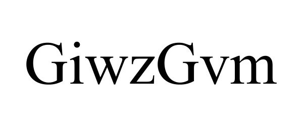 Trademark Logo GIWZGVM