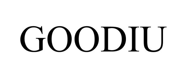 Trademark Logo GOODIU