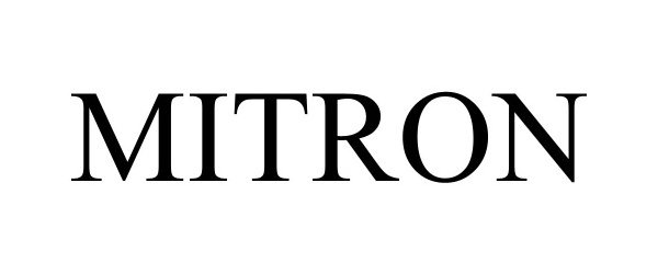 Trademark Logo MITRON