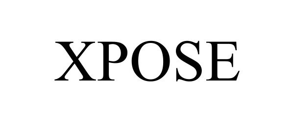 Trademark Logo XPOSE