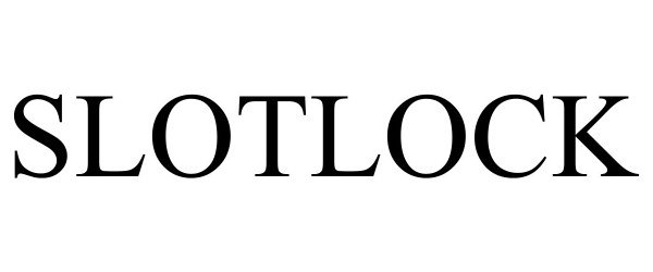 Trademark Logo SLOTLOCK
