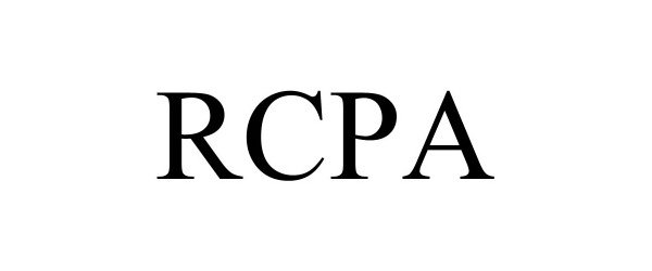 Trademark Logo RCPA