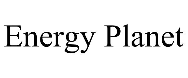 Trademark Logo ENERGY PLANET