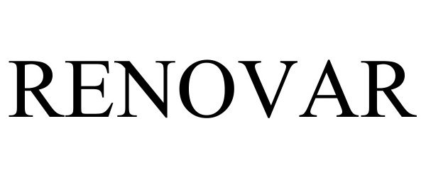 Trademark Logo RENOVAR