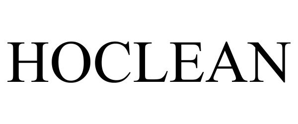 Trademark Logo HOCLEAN