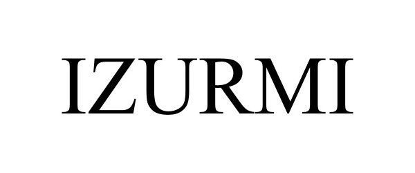 Trademark Logo IZURMI