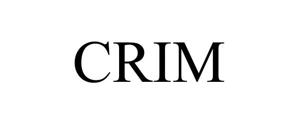 Trademark Logo CRIM