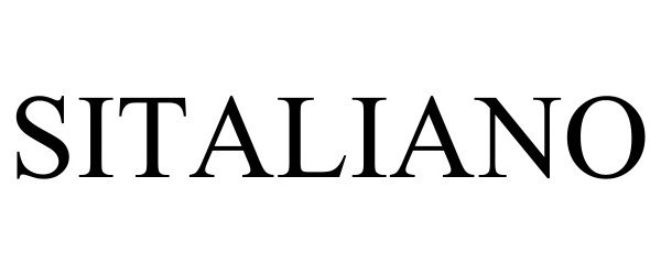 Trademark Logo SITALIANO