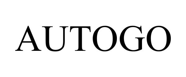 Trademark Logo AUTOGO
