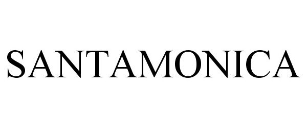 Trademark Logo SANTAMONICA