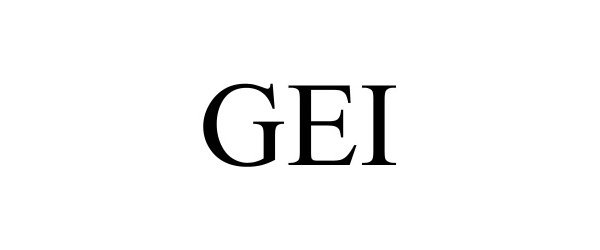 Trademark Logo GEI