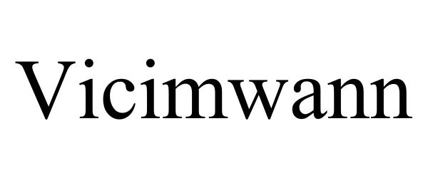 Trademark Logo VICIMWANN