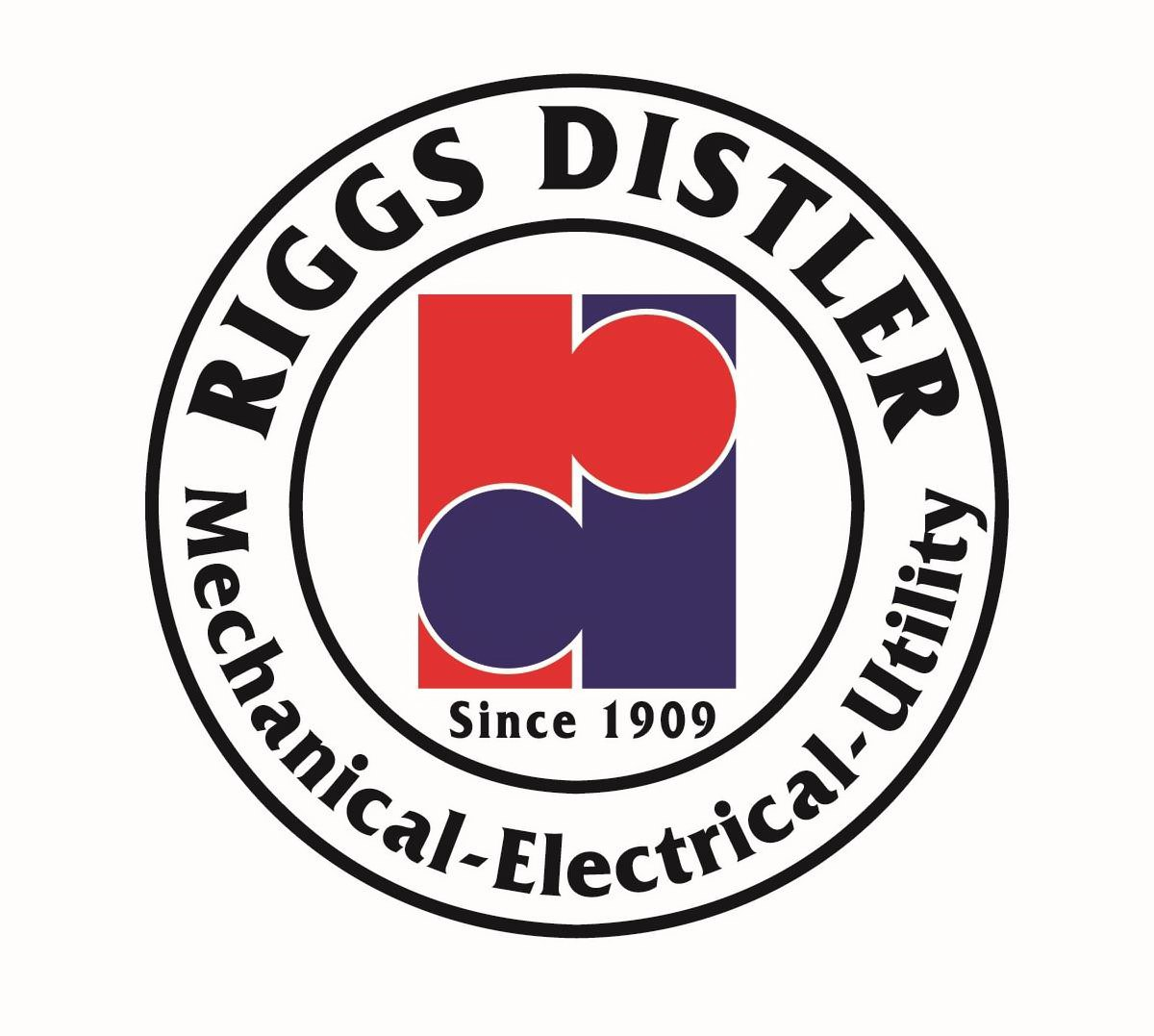 Trademark Logo RIGGS DISTLER MECHANICAL ELECTRICAL UTILITY SINCE 1909