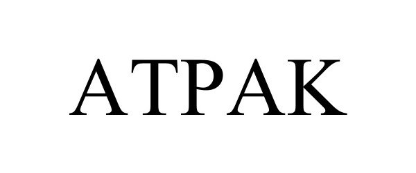 Trademark Logo ATPAK