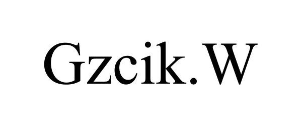 Trademark Logo GZCIK.W