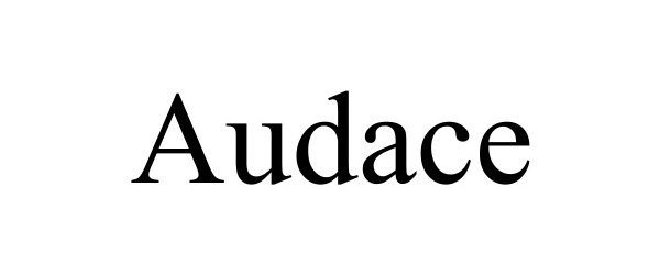 Trademark Logo AUDACE