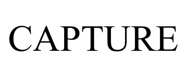 Trademark Logo CAPTURE