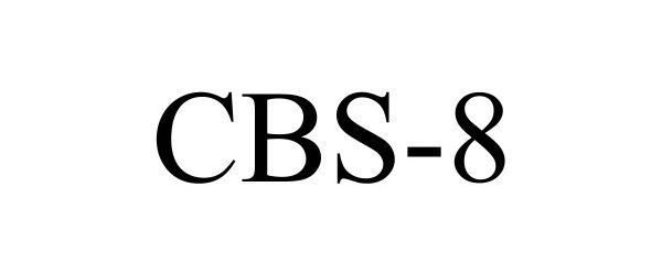 Trademark Logo CBS-8