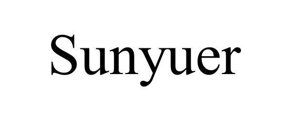 Trademark Logo SUNYUER