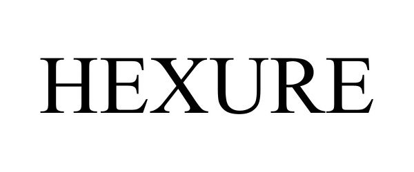 Trademark Logo HEXURE