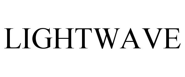 Trademark Logo LIGHTWAVE