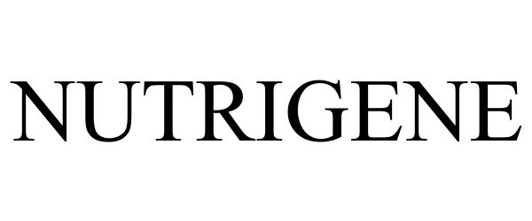 Trademark Logo NUTRIGENE
