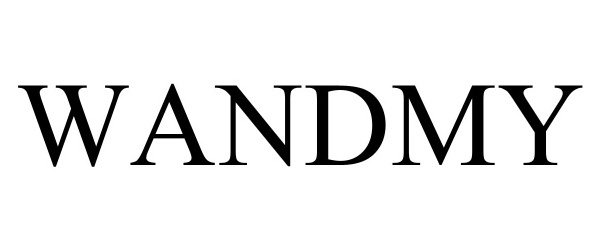 Trademark Logo WANDMY