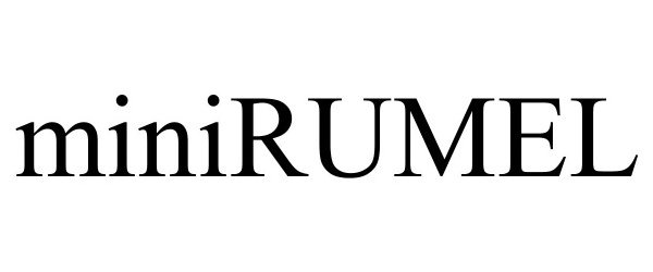 Trademark Logo MINIRUMEL
