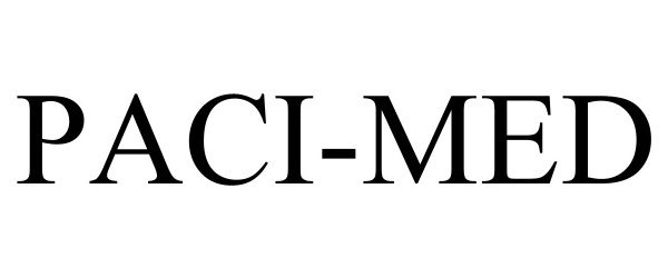 Trademark Logo PACI-MED