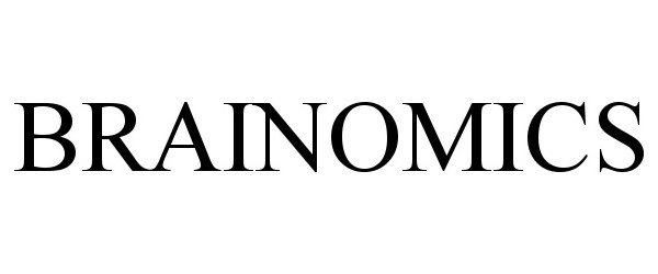 Trademark Logo BRAINOMICS