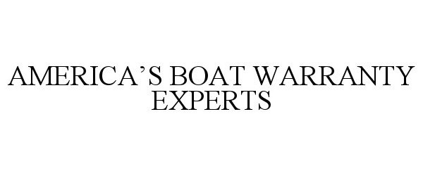  AMERICA'S BOAT WARRANTY EXPERTS