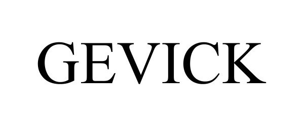 Trademark Logo GEVICK