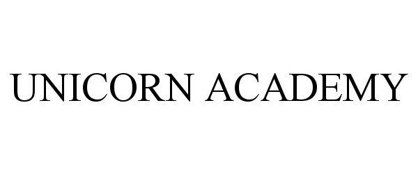 Trademark Logo UNICORN ACADEMY