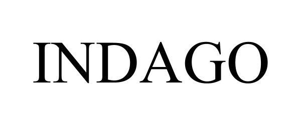 Trademark Logo INDAGO