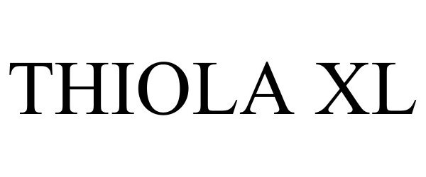 Trademark Logo THIOLA XL