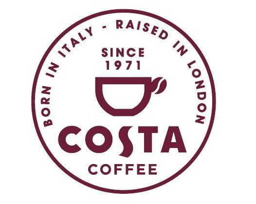 Trademark Logo BORN IN ITALY - RAISED IN LONDON SINCE 1971 COSTA COFFEE