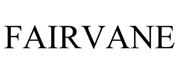Trademark Logo FAIRVANE