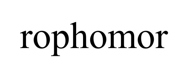 Trademark Logo ROPHOMOR