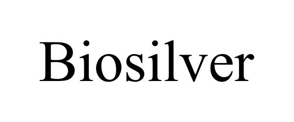 Trademark Logo BIOSILVER